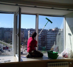 Мытье окон в однокомнатной квартире Нововоронеж